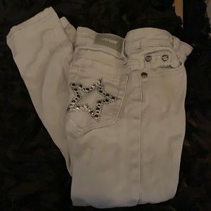 Cutie Fashion Silver/Grey Jeans!